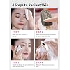 Red Light Therapy for Face and Neck, Microcurrent Facial Device with Vibration Tech, Gua Sha Facial Massager Tool with Thermals, True Beauty Glow Facial Sculptor for Wrinkles, Double Chin(General)