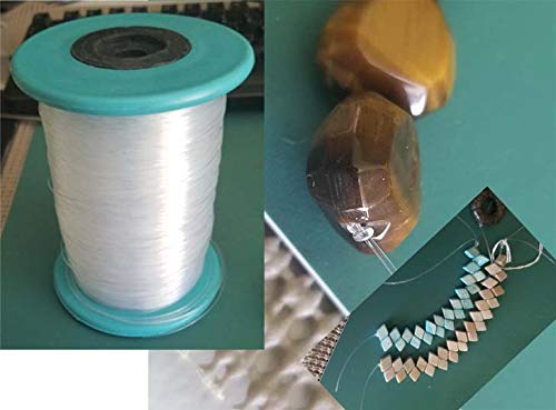RuiLing 600m/Roll 0.6mm Transparent Nylon Fishing Line Super Strong DIY Jewelry Making Supply Necklace Bracelet Beading Wire/Thread/String/Rope