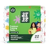 Hello Bello Premium Training Pants 3T-4T, All About Feelings Design, 22ct Jumbo Pack