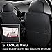 HAITOUR Full Coverage Leather Car Seat Covers Full Set Universal Fit for Most Cars Sedans Trucks SUVs with Waterproof Leatherette in Automotive Seat Cover Accessories (Black)
