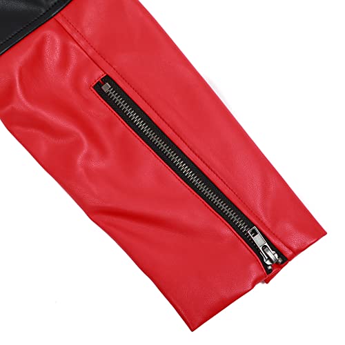 Bioworld Harley Quinn Faux Leather Moto Jacket2