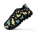 Pointodoor Boys Dinosaur Sneakers Size 4 Boys Girls Fashion Tennis Running Shoes for Kids Slip on Athletic Sport Shoes Walking Hiking Trainer