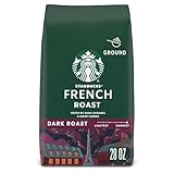 Starbucks French Roast Dark Roast Ground Coffee, 28-ounce bag