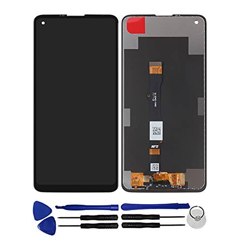 OYOG Ecran pour Motorola Moto G Power 2021 Vitre Tactile LCD Assemblé (sans Châssis) Remplacement Noir