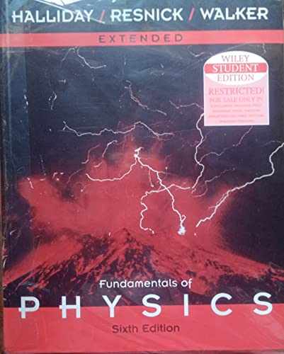 Extended ,Fundamentals of Physics,6th Edition 9971513307 Book Cover