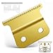 Gold T outliner blade for andis t outliner, andis gtx replacement blade (T blade + glod steel blade)