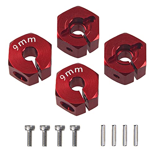 Vgoohobby Aluminum Alloy 12mm Wheel Hex Hub Adapters #TOP28