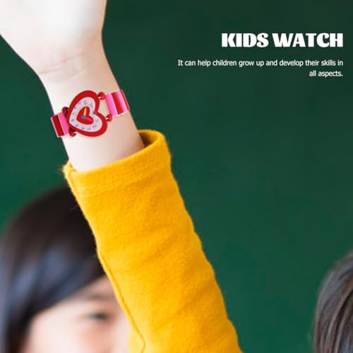 Garneck 3er Set Holzspielzeug Kinderuhren Im Cartoon Stil Simulation Armbanduhr Für Ideale Für Jungen Und ädchen Buntes Design Perfekt Für Den Kindergarten Und Die Schule (Zufälliger Stil)