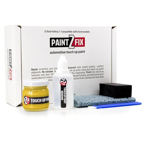 LE Bold Yellow 2 Touch Up Paint Kit for Ford 2.53 fl oz