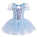 BAOHULU Leotards for Girls Ballet Dance Tutu Skirted Princess Dress 3-8 Years