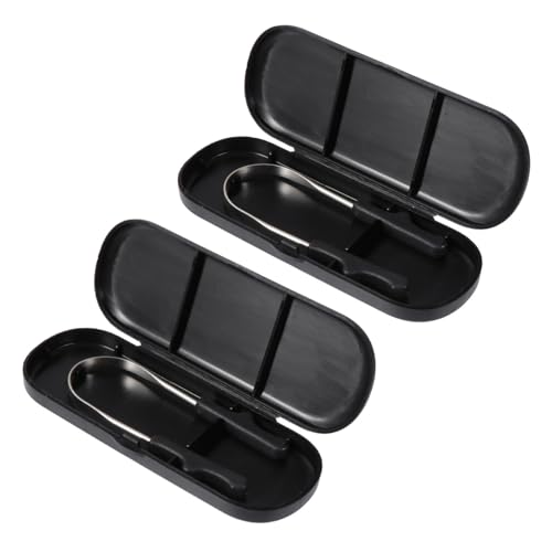 Didiseaon Tongue Scraping Tools 2 Pack Cleaners Oral Cleaners Enhance Taste Digestion