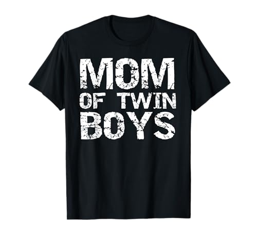 Twin Shirts for Boys & Girls in English Matching Twin Gift T-Shirt