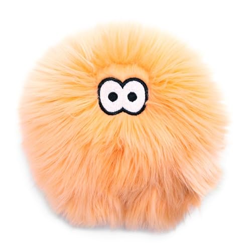 WEST PAW Rowdies - Durable Plush Dog Toy with Reinforced Seams Chew Resistant HardyTex Fabric and Interactive Squeaker for Safe Indoor and Outdoor Playtime Bundle for Dogs (Melon - Erik)