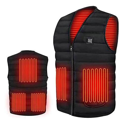Image of Worldcare Heated Vest Warm Body Electric USB Men Women Heating Coat Waistcoat M As Per Description Clothing, Shoes & Accessories | Mens Clothing | Coats & Short Length Jackets, Black