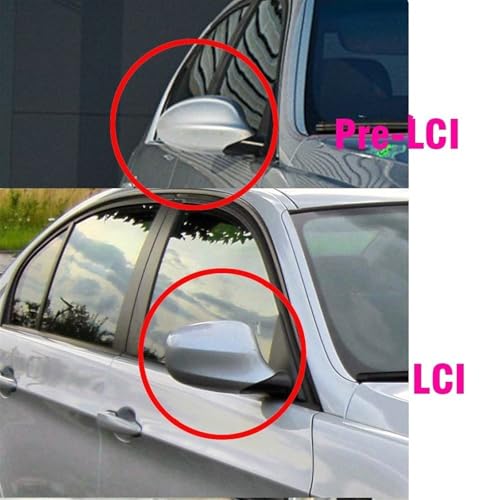 Coque de rétroviseur carbone pour BMW E90 E82 style M pour look urbain et dynamique