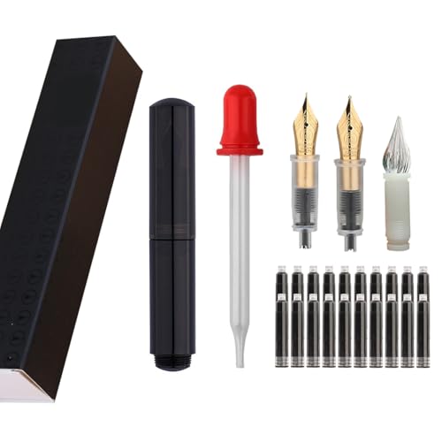 SIPLIV Majohn Wancai Mini Fountain Pen Pocket-Size...