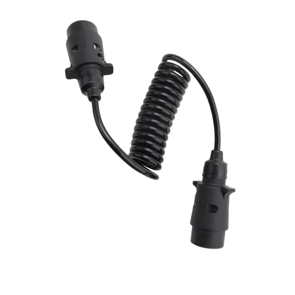 Acoplador de Cable de extensión para Remolque de Coche, 1,6 M, 7 Pines, Compatible con remolques automotrices