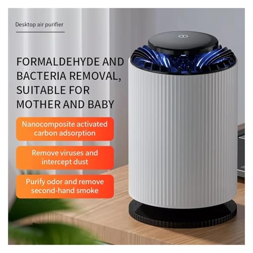Purificador de aire para interiores compacto compatible miniatura 2