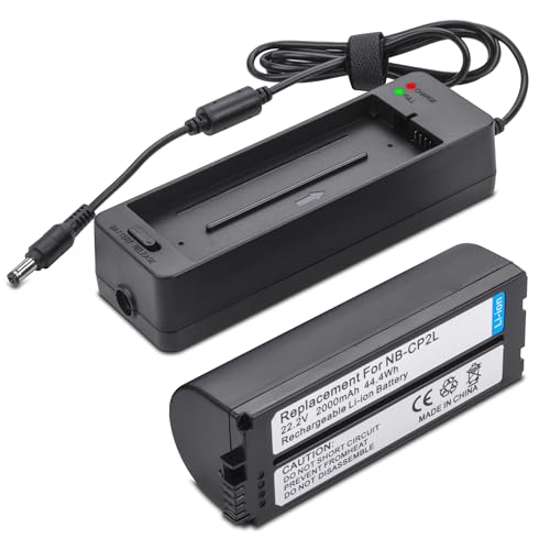 NB-CP2L Battery with Charger for Canon Photo Printers SELPHY CP1300,CP1200