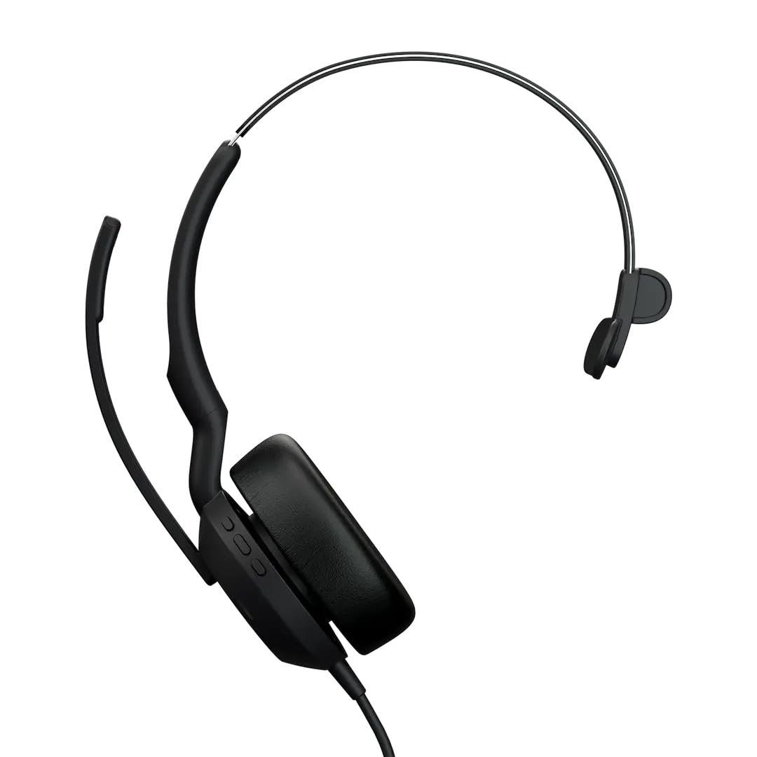 Amazon.co.jp: Jabra Evolve2 50 USB-A/USB-C コード付きモノヘッド