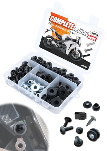 Kit vis carénage CBR1000RR idéal pour la préparation mécanique hivernale