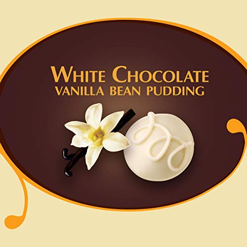 Godiva White Chocolate Vanilla Bean Instant Pudding Mix (3.9 oz Boxes, Pack of 14)