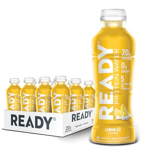 Ready Clear Protein Water Lemon Ice