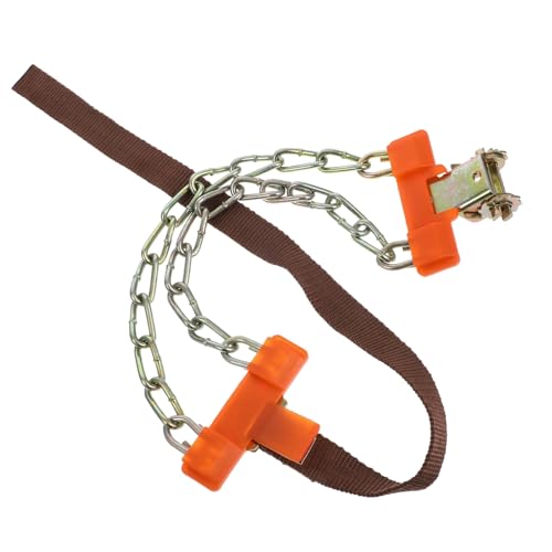 Healifty Car Snow Chains Chain Skid Scrapers Truck Winter Anti for Studs Steel Silver