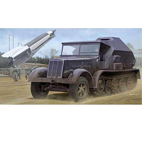 Kit plástico Trumpeter 1:35 Sd.Kfz. 7/3 Tractor miniatura 1