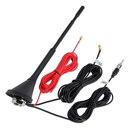 CAMWAY Aktive DAB + FM Antenne für Autoradios
