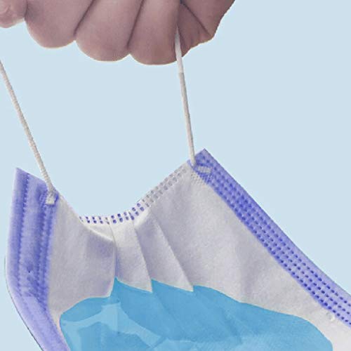 AJooED descartável, 3 camadas, 50 peças, projetado para crianças, ideal para viagens, trabalho, uso