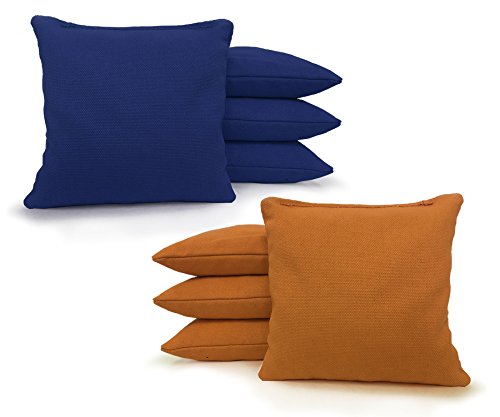 Johnson Enterprises, LLC 8 All Weather Cornhole Bags! Regulation Size and Weight! Resin Filled! 28 Colors You Pick! Handmade