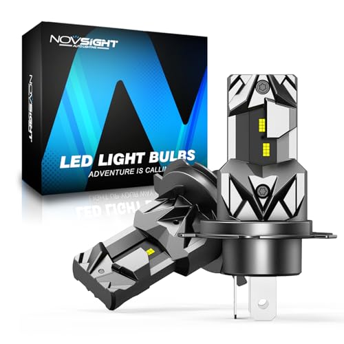 Bombilla LED H4 NOVSIGHT para solucionar la falta de luz en faros delanteros antiguos