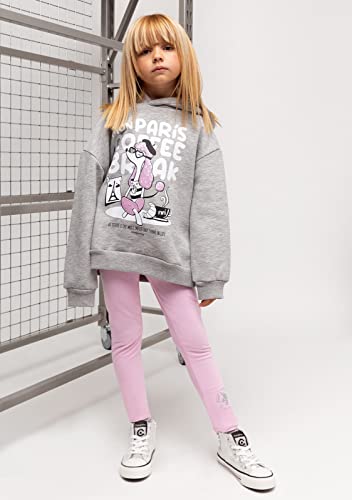 Sweat à capuche fille Conguitos gris idéal pour l'école - 5