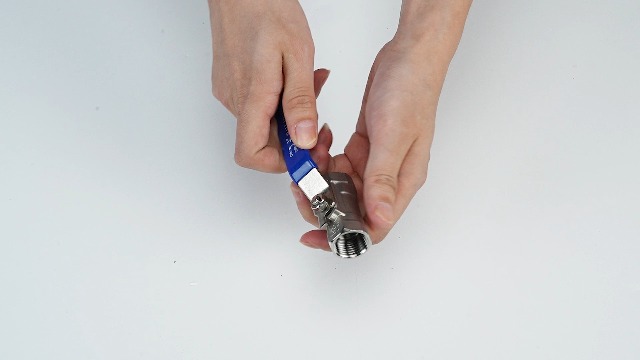 Valvola a Sfera Femmina, 1-1/2DN40 1000 304 Valvola a Sfera Filettata Femmina a Due Pezzi in Acciaio Inossidabile a Due Pezzi Per Raccordo Compressore Aria Acqua
