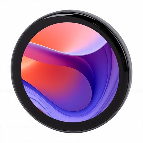 Asixxsix Épingle de Badge Numérique, écran Tactile de 1,85", Style Anime Personnalisable, Contrôle par Application, Lecture Vidéo, Bouton Intelligent pour les Fêtes (GRAY) – vue 6
