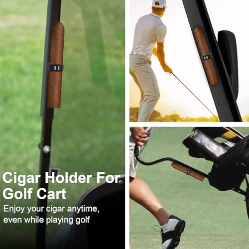 Magnetic Cigar Holder for Golf Cart - Hands-Free Cigar Clip for Golf, Fishing, Picnics & Outdoor Activities, Perfect Golf Gift for Cigar Lovers - Image 6