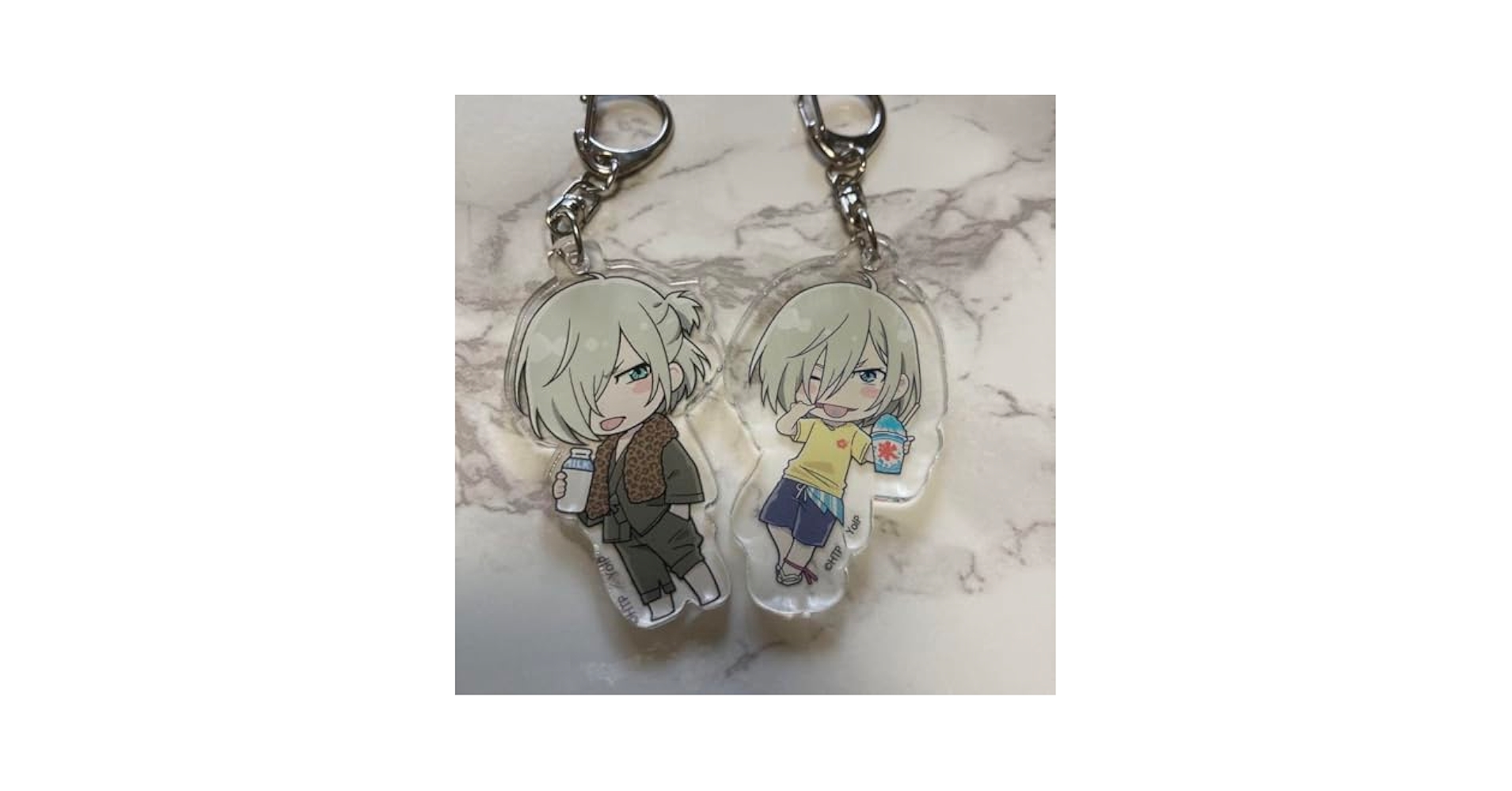 ユーリ!!! on ICE　 VISAカード 非売品 キーホルダーセット　未開 ユーリ!!! on ICE新品ユーリオンアイス ヴィクトル 缶バッジ