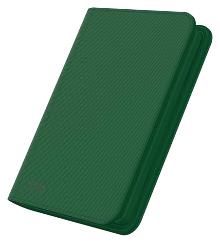 Image of Ultimate Guard Zipfolio 160 - 8 Pocket Xenoskin Green
