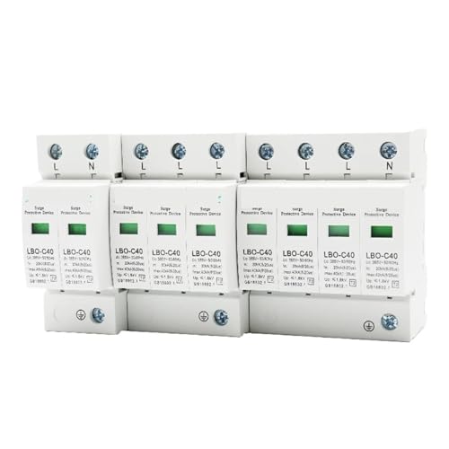 Protecteur de surtension AC 3P 20-40KA pour tableau électrique domestique