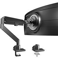 Amazon.co.jp: WORLDLIFT モニターアーム シングルアーム 49インチ(2