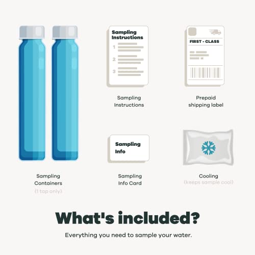 Image of Tap Score Radon in Water Test Kit | Well or City | Full Report | EPA Certified Drinking Water Labs | #1 Best Home Water Test 2021-24 NYT Wirecutter | 100% Unbiased