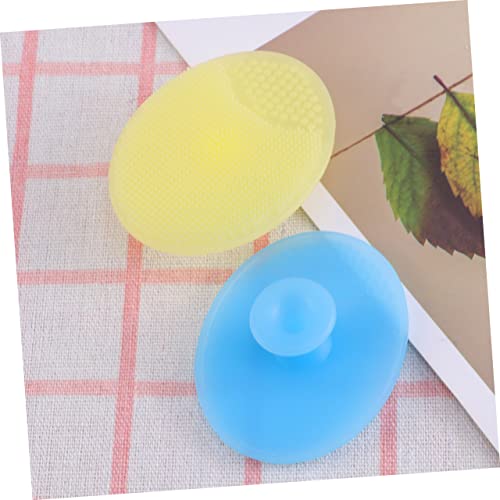 GLSTOY 2 Peças De Esfoliante De Silicone Para Lidar Com Esfoliante Facial Escova Massageadora Facial