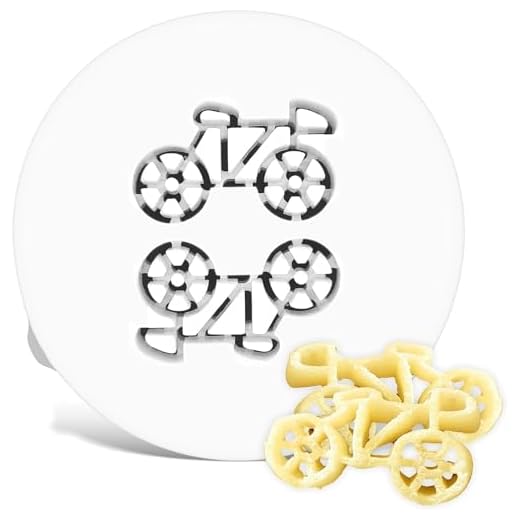 MY PASTA Advance Pasta-schijfmatrijs voor fiets, pastamachine, voor zelfgemaakte pastamachine, compatibel met Philips 7000 pastamachine, Philips pastamachine