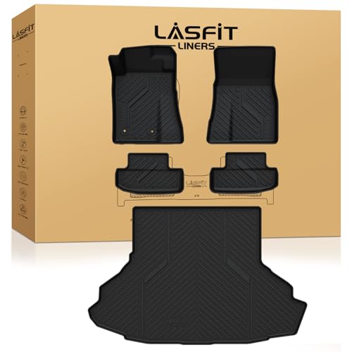Image of LASFIT Floor Mats for Ford Mustang 2024 2025 2026 NOT fit w /o Subwoofer Box