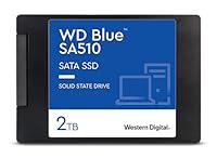 Western Digital ウエスタンデジタル WD Blue SATA SSD 内蔵 2TB 2.5インチ (読取り最大 560MB/s 書込み最大 520MB/s) PC メーカー保証5年 WDS200T3B0A-EC SA510 【国内正規取扱代理店】