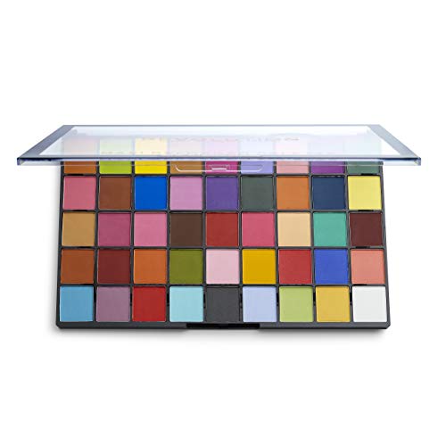 Makeup Revolution Maxi Reloaded Palette Monster Mattes, Multicolor, 60 g