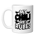 Chili Has Rules Typography Humor Purist Cook Off Ceramic Mug, White