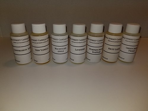 Maple Street Candle Scent Classics Fragrance Sampler with 7 Scents Maple Street Candle Scent Classics Fragrance Sampler with 7 Scents