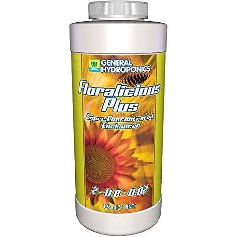 General Hydroponics Floralicious Plus, Vitality Plant Food, 2-0.8-0.5, 1 pt. Cover